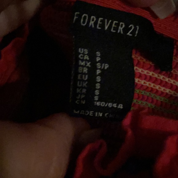 Multicolored ruched crop tube top - Picture 5 of 5